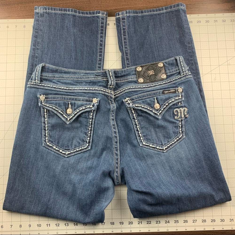 Miss Me Easy Straight Jeans 34 #5375
